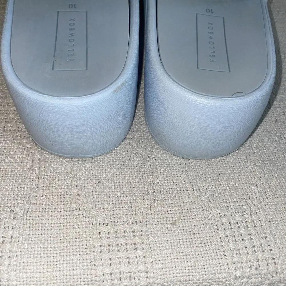 Yellowbox Men’s Casual Slides Size 10 M Blue Synthetic Beach Cruise Outdoors